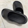 朴西新款EVA踩屎感厚底拖鞋女士居家室内情侣拖鞋男 黑色 42-43 实拍图