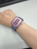 Apple/苹果 Watch S11 智能手表GPS款42毫米银色铝金属表壳雾紫色运动型表带S/M MEUT4CH/B 实拍图