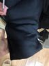 布先生小高领加厚保暖长袖打底T恤男秋冬打底衫 钢琴黑 XL/180  实拍图