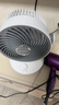 夏普小风铃空气循环扇电风扇家用小型桌面台式宿舍卧室办公室静轻音抑菌扇叶摇头台扇PJ-CA230B-A 实拍图