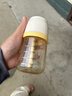 小雅象防胀气奶瓶新生儿3-6个月ppsu婴儿奶瓶 240ml M号奶嘴 (标准款） 实拍图