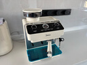 美的（Midea）【重磅新品】冰川 半自动咖啡机冷热双萃全自动研磨一体机家用磨豆机意式浓缩可视压力 MA-GEE5800 实拍图