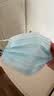 海氏海诺领多 一次性医用外科口罩夏季薄款透气防尘医用口罩白色100只 实拍图