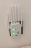 wifi信号放大器增强器1200M双频网络信号放大器无线wifi中继器路由器增强家用穿墙王 【升级顶配】1200M白色6天线穿墙王 实拍图