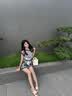 CAMILA KSENIA皮拖鞋女2026新款秋季休闲百搭一字拖时尚平底显白凉拖鞋沙滩鞋子 杏仁奶油白 37 实拍图