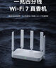 中兴（ZTE）巡天BE5100无线家用wifi7路由器 自研10核芯片 千兆双频5颗信号放大器穿墙王游戏加速 实拍图