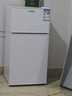 HYUNDAI（韩国现代）小冰箱迷你小型家用冷藏冷冻宿舍出租房办公室双开门二门电冰箱节能省电 80L白【行业热卖+日销过百】 实拍图