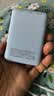 纽曼（Newmine）迷你充电宝5000毫安时超薄轻巧便携移动电源双USB输出入适用苹果安卓手机3C认证可上飞机高铁  蓝 实拍图