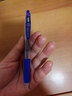 斑马牌（ZEBRA）【热门商品】JJ15按动蓝色中性笔0.5mm签字笔商务水笔考试刷题笔高颜值彩色学习办公文具 1支 实拍图