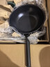 三禾微纳无涂层不粘炒锅可立盖炒菜锅无油烟含钛锅具30cm天穹黑配钢铲 实拍图