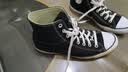 匡威（Converse）All Star夏季经典帆布男女高帮休闲运动鞋黑色101010 101010/黑色 44 实拍图