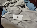 海澜之家（HLA）床上三四件套纯棉水洗棉麻裸睡亲肤床上用牛奶绒床单床笠被套被罩 【速干不缩水】A类裸睡-高蓝拼灰 加大 床单款 四件套 被套220*240cm 实拍图