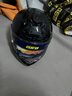 GSB摩托车头盔四季通用男女盔3C电动车摩托车通勤竞速头盔gsb361 闪光黑配透明镜片+顺丰快递 XL（建议57-58头围） 实拍图