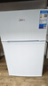 美的（Midea）88L两门小冰箱白色迷你冰箱租房宿舍办公室小型家用双温可冷冻冷藏节能BCD-88CM 实拍图