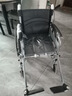 怡辉（YIHUI）轮椅轻便折叠老人专用出行带坐便器便携式骨折可抬腿大小便代步车 实拍图