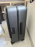 米家小米行李箱20英寸拉杆箱可登机旅行箱侧开盖密码箱男女皮箱子炭黑 实拍图