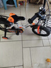 永久（FOREVER）儿童自行车男女款小孩单车可折叠脚踏车4-6-8-10岁辅助轮14寸橙色 实拍图