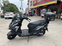 嘉陵工业嘉鹏牌S11追梦家用两轮踏板摩托车碟刹国四电喷可上牌150cc风冷 S11黑色【前后碟刹】升级版+赠杠箱 实拍图