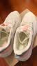 安踏女鞋2026秋季运动鞋女皮面防水轻便跑步鞋软底网面透气防滑鞋子 【秋季皮面防泼水】白/樱花粉-10 38 (235mm)7 实拍图