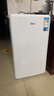 美的（Midea）93L单门小冰箱一级低音复古白色小单温冷藏租房家用宿舍办公室可放美妆BC-93MF【国家补贴】 实拍图