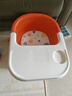 日康（rikang）宝宝餐椅 叫叫椅婴儿学坐椅多功能儿童吃饭餐桌 RK-X2009-2 橙色 实拍图