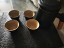 京东京造  旅行茶具套装 描金润玉快客杯户外便携茶具整套 一壶四杯 实拍图