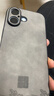 世咏（SHIYONG）适用苹果17手机壳 iphone17保护套全包超薄防摔轻奢羊巴皮简约国风小羊皮男女款 灰色 实拍图