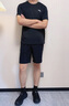 安踏（ANTA） 两件套 运动套装男夏季新款冰丝速干透气运动服父亲节爸爸套装 【店内爆款-清凉冰丝】黑T+梭织五分裤 L/175 实拍图