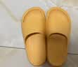 朴西香蕉船凉拖鞋女士浴室不易滑居家室内四季情侣拖鞋男 黄色 35-36 实拍图