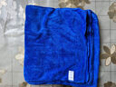 家政保洁专用毛巾吸水不掉毛家务清洁抹布加厚洗车擦玻璃毛巾批发 30*60CM【宝蓝色】 5条 实拍图