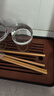 宅轻松 竹制小茶台茶盘功夫茶具茶道配件小托盘简约储水沥水泡茶盘中号 实拍图