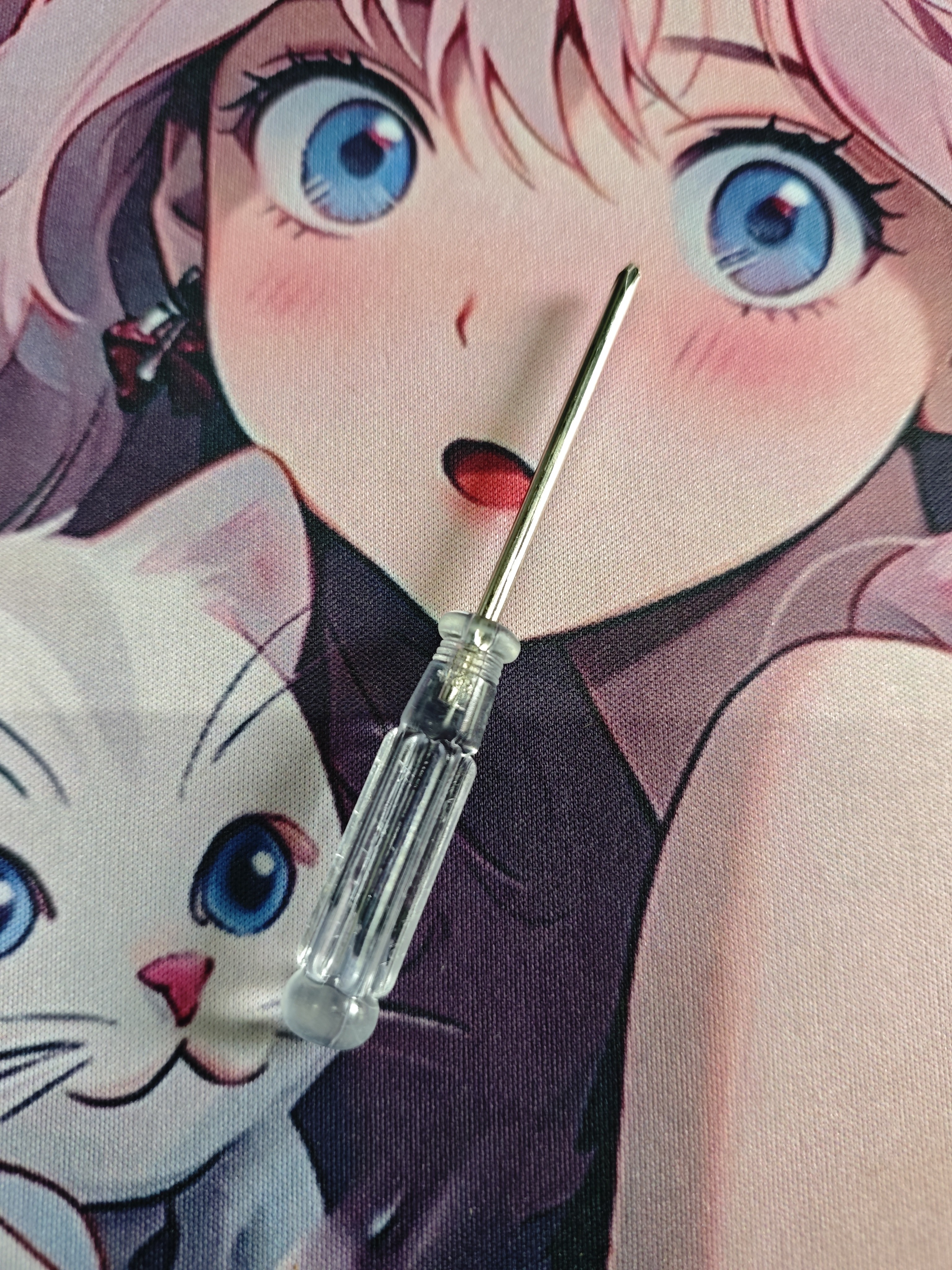水晶螺丝刀透明环保十字一字小改锥电器配件工具 水晶螺丝刀【1个装】十字头 实拍图
