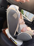 Heekin德国 儿童安全座椅汽车用0-4-12岁婴儿宝宝360度旋转ISOFIX硬接口 时尚灰(ISOFIX+360度旋转) 实拍图