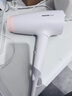 飞利浦（PHILIPS）电吹风机家用大功率 恒温速干 发廊沙龙专业级吹风筒 便携折叠+1600W+3档丨BHD309白 实拍图