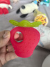 babycare宝宝牙胶磨牙咬咬胶棒婴儿玩具水果安抚牙胶婴儿用品 草莓 实拍图