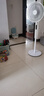 美的（Midea）【飓风节能】七叶柔风立式电风扇/家用轻音落地扇/台式小型风扇/大风力遥控定时摇头风扇 SAH35BSJ 实拍图