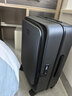 米家小米行李箱20英寸拉杆箱可登机旅行箱侧开盖密码箱男女皮箱子炭黑 实拍图