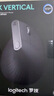 罗技（Logitech）大师系列 MX Vertical 人体工学鼠标 垂直鼠标 无线蓝牙快速充电 带优联接收器 黑色 实拍图