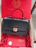 朱尔包包女款2026新款斜挎包牛皮手提包女士包包生日母亲节礼物送妈妈 实拍图