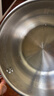 双枪（Suncha）316L不锈钢小奶锅辅食锅汤锅泡面蒸锅燃气电磁炉18cm带盖 实拍图