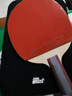 红双喜（DHS）乒乓球拍五星级直拍H5006反胶单拍附拍包+乒乓球 实拍图