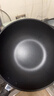 炊大皇炒锅不粘锅易洁轻油多用平底煎炒锅电磁炉通用炒菜锅32cmB50069 实拍图