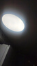 惠普精工led卧室吸顶灯三防灯超薄简约儿童书房餐厅阳台过道灯具37CM三色 实拍图