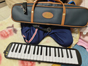奇美37键教学推荐黑霸王口风琴（进口音簧、皮革软包、配吹奏说明） 实拍图