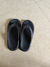 大嘴猴（paul frank）人字拖男士夏季软底沙滩鞋女士夹趾室内居家凉拖鞋 黑色 44-45  实拍图