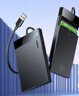 绿联 USB3.0移动硬盘盒2.5英寸外置硬盘壳 SATA串口笔记本电脑台式机外接固态机械SSD硬盘盒子 3.1款商务款【可拆线|配双线】6Gbps 实拍图