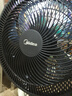 美的（Midea）【超级单品】七叶轻音立式电风扇家用柔风落地扇台式桌面小型风扇大风量节能摇头宿舍电扇 SAF30AB 实拍图