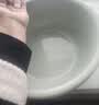 家用脸盆塑料盆子洗衣盆洗脸盆大号加厚学生宿舍洗衣服盆洗脚盆 脸盆 米色（中号+大号） 实拍图