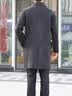 HLA海澜之家大衣男冬季轻商务时尚系列中长款羊毛外套男新年 实拍图