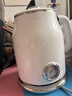 美的（Midea）电热水壶烧水壶家用自动断电1.7L大容量316L母婴级不锈钢电水壶进口精准控温器MK-SH61-Q 实拍图